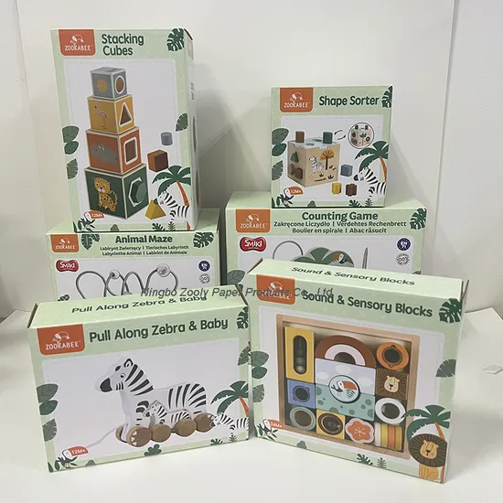 Custom Printing Logo Corrugated Packaging Box Wine Package Box Sculpture Packing Paper Box with Protect Insert