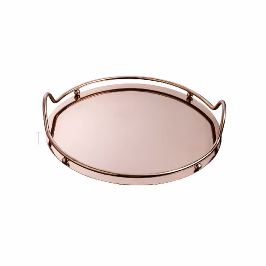 Home Modern Decor Minimalist Coffee Tables Decorative Food Storage Leather Serving Tray