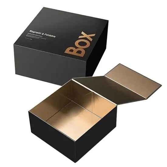 Customized Folding Paper Box Luxury Gift Packaging Cardboard Box for Jewelry